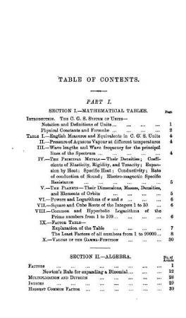 Table of Contents. Part I.