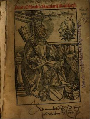Pars ... Breviarij Ratispon[ensis], [2]. Pars Estiualis