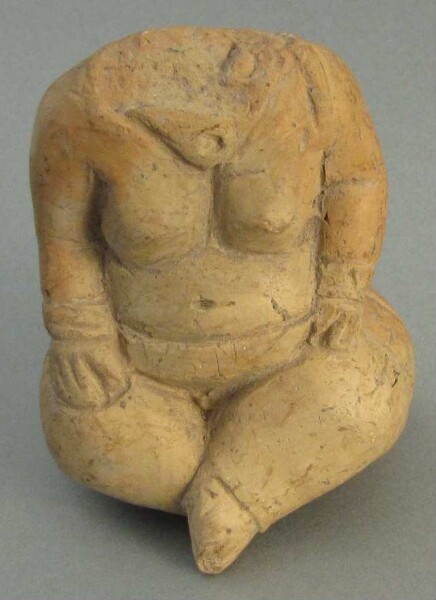 Figurine en argile (fragment)