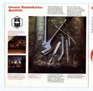 Prospekt: VEB Edelstahlwerk "8. Mai 1945" Freital