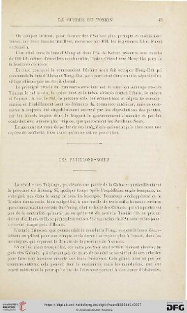 Les Pavillons-Noirs … La Chine