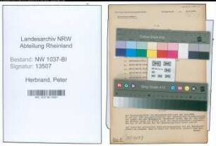 Entnazifizierung Peter Herbrand , geb. 15.12.1881 (Schriftleiter)