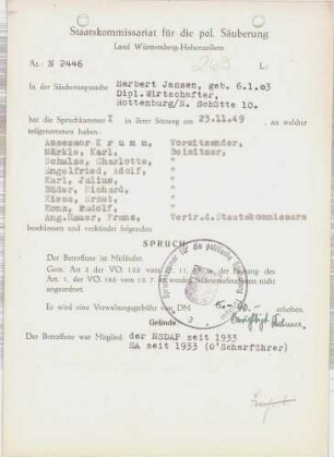 Jansen, Herbert