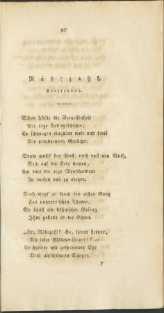 Rübezahl. Fortsetzung