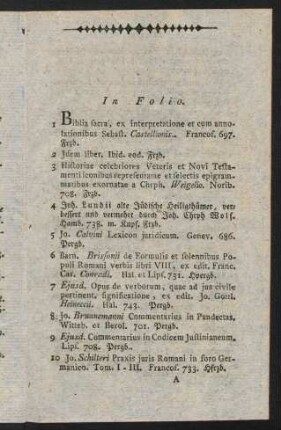 1-17, In Folio.