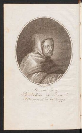 Armand Jean Boutillier de Rancé, Abbé reformé de la Trappe.