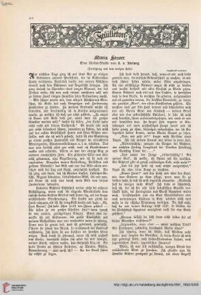 Maria Stuart, [3]: eine Atelier-Studie
