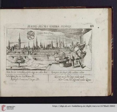B31. Braunschweig, "Haus secus umbra sumus"