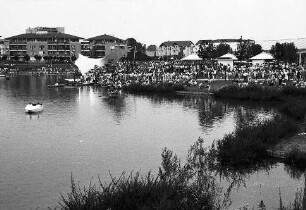 Freiburg im Breisgau: Landesgartenschau-Party: 40 Jahre SWF und 60 Jahre Radio Freiburg