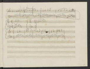 Stücke für Tasteninstrument. Skizzen; pf; C-Dur