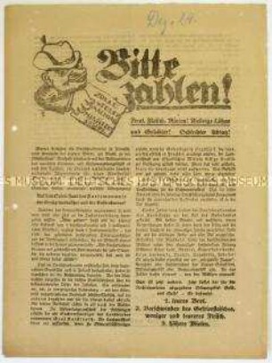 Aufruf der Deutschen Demokratischen Partei zur Reichstags- und zur preußischen Landtagswahl am 7. Dezember 1924