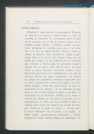 Duelo criollo