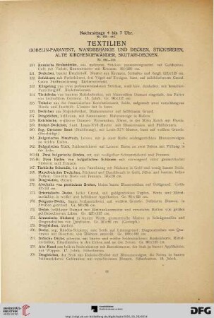 Textilien (Nr. 250-310)