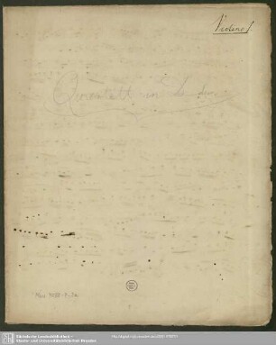 Quartets - Mus.4888-P-2a : vl (2), vla, vlc - D