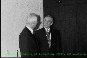 Abschiedsfeier für Prof. Horst Böhm (ehemaliger Vorstandsvorsitzender des Kernforschungszentrums Karlsruhe (KfK))