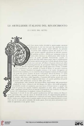 2: Le artiglierie italiane del Rinascimento e l' arte del Getto