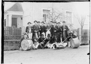 Fasnacht Krauchenwies 1928; Musikkapelle