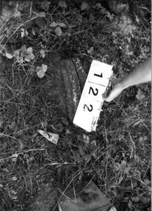 Grabstein 122 (Index: 100095019) Zustand: Fragment: Grabstein 122