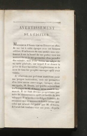 Avertissement de l'éditeur