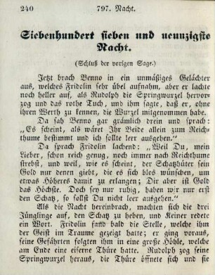 Siebenhundert sieben und neunzigste Nacht