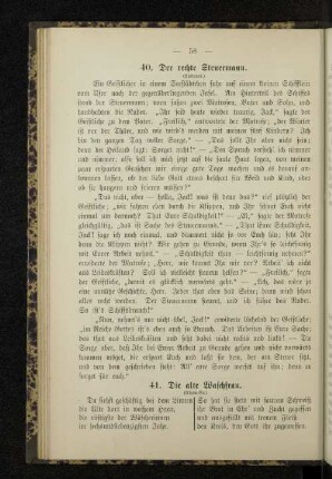 40. Der rechte Steuermann.