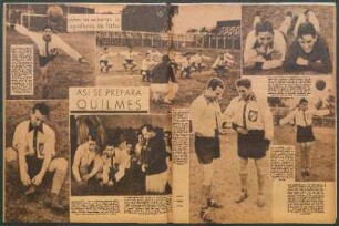 Así se prepara Quilmes [Fotografías] : Cómo se entrenan los jugadores de fútbol
