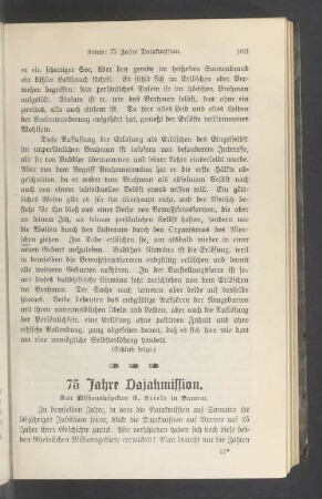 75 Jahre Dajakmission