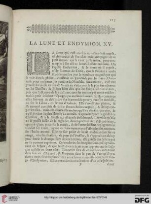 XV: La Lune et Endymion