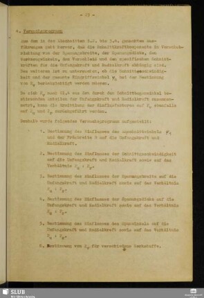 4. Versuchsprogramm