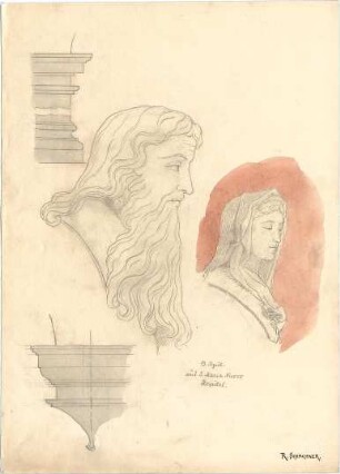 Schachner, Richard; Studentenarbeiten - aus dem Hospital Santa Maria Nuova (Details)
