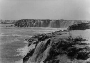 Salto dos Patos-Wasserfall : Der "Salto dos Patos"-Wasserfall des Rio Grande.