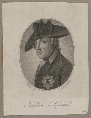Bildnis des Frédéric le Grand