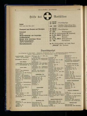 Hilfe bei Notfällen