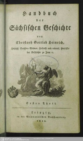 1: Handbuch der sächsischen Geschichte