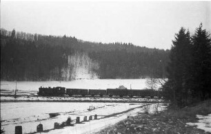 Lok 15, Strecke Gammertingen - Hettingen; Foto veröffentlicht im Bildband Hettingen, Geiger-Verlag Horb 1985