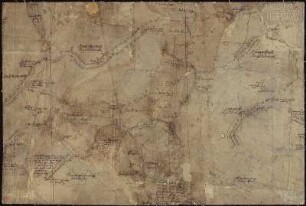 Bl. 245: Gegend um Großröhrsdorf, 1:13 333, 1586-1634 : Ur-Öder Bl. 245 : Gegend um Großröhrsdorf