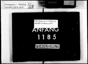 Unterbringung geisteskranker Untersuchungs- und polizeilicher Strafgefangener in Irrenanstalten