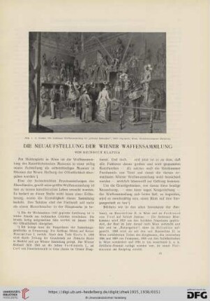 Neue Folge 5: Die Neuaufstellung der Wiener Waffensammlung