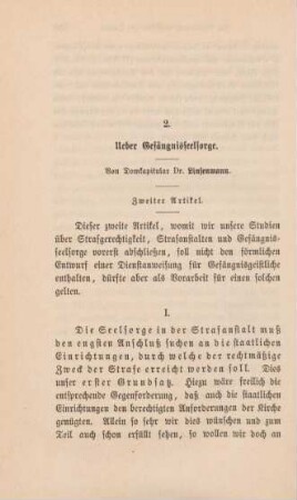 560-609 Ueber Gefängnisseelsorge