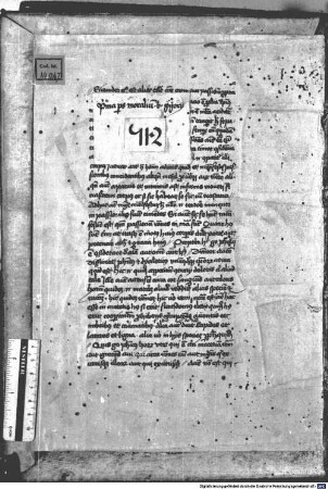 Moralia in Job (pars I, libri 1-5) - BSB Clm 14047