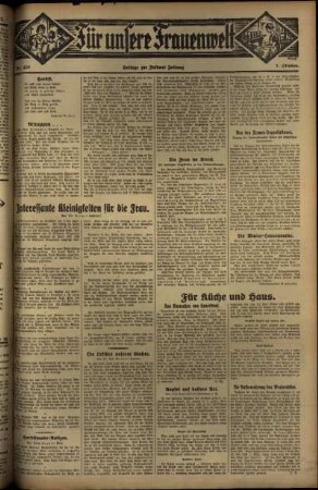 Zweite Ausgabe vom Freitag, den 07. Oktober 1932.