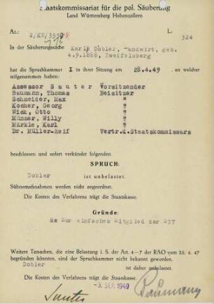 Dobler, Karl