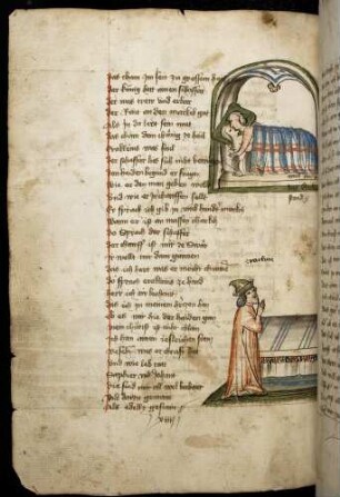 Venusdienst, Beischlafszene; ( Der Truchsess des Königs kauft Heraklius)