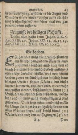 Gestorben.