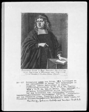 Fridericus Lucae aus Brieg (Prediger)