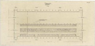 Gsaenger, Gustav; München; Ausstellungshalle - Grundriss