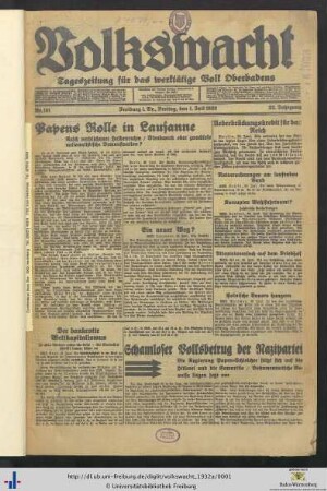 Nr. 151-176 (Juli 1932)