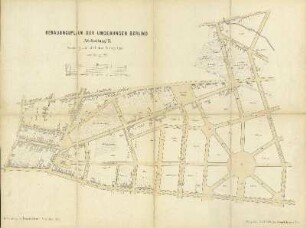 9.1862: [Das Terrain zwischen der Garten Straße, dem Hamburger und Rosenthaler Thor und der Brunnen Staße]