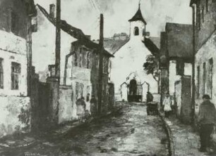 Dorfstraße in Resberg