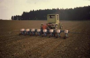 Fotografie: Mais, Mulchsaat, Einzelkornsämaschine